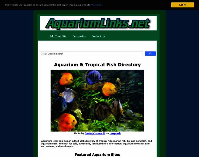 Aquariumlinks.net thumbnail