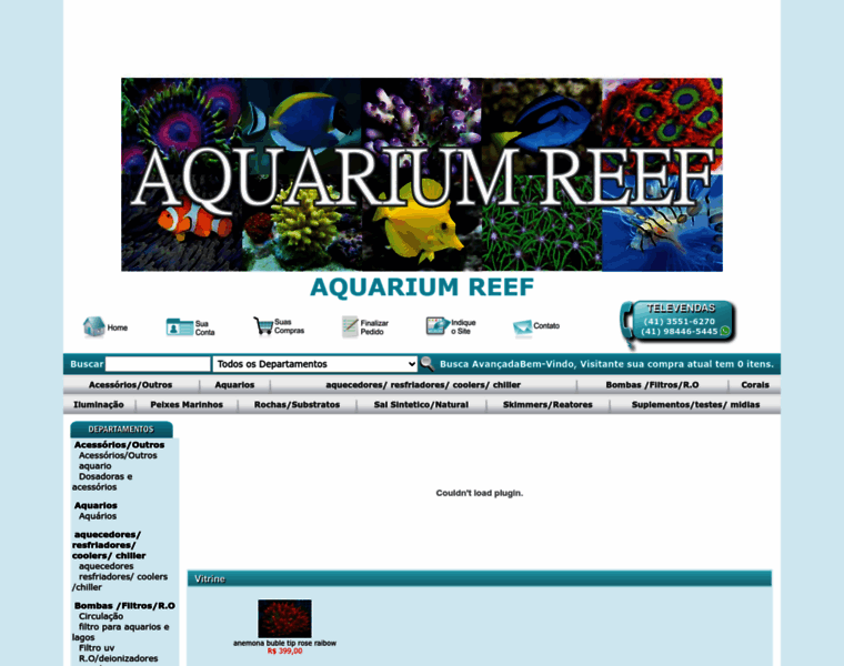 Aquariumreef.com.br thumbnail