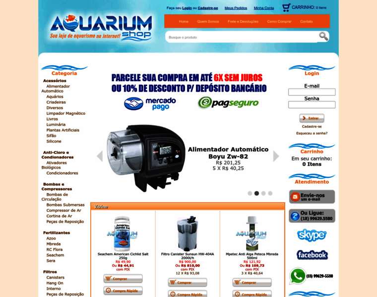 Aquariumshop.com.br thumbnail