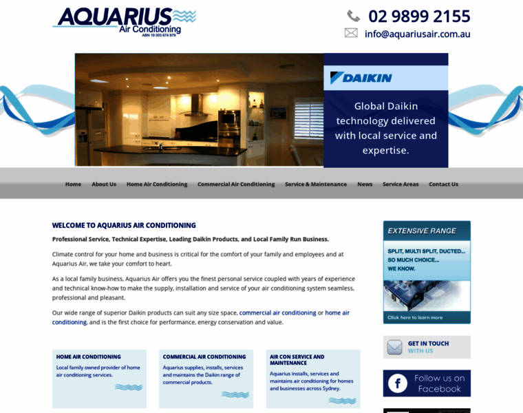 Aquariusair.com.au thumbnail