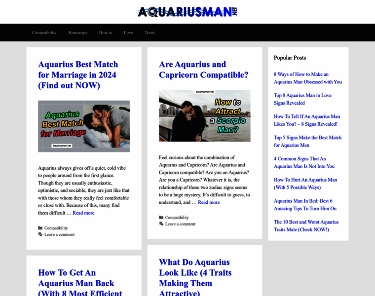 Aquariusman.net thumbnail