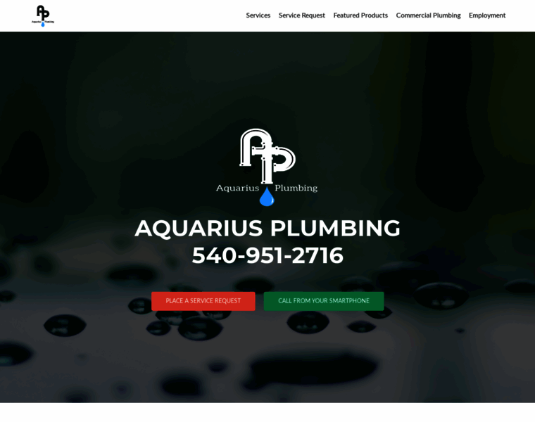 Aquariusplumbing.com thumbnail