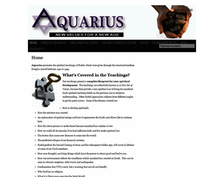 Aquariusteachings.com thumbnail