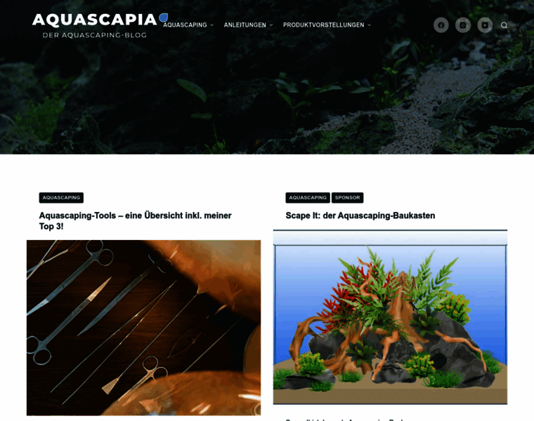 Aquascapia.com thumbnail