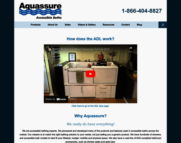 Aquassure.com thumbnail