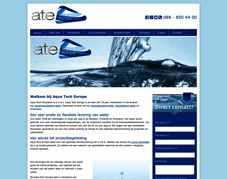 Aquatecheurope.nl thumbnail