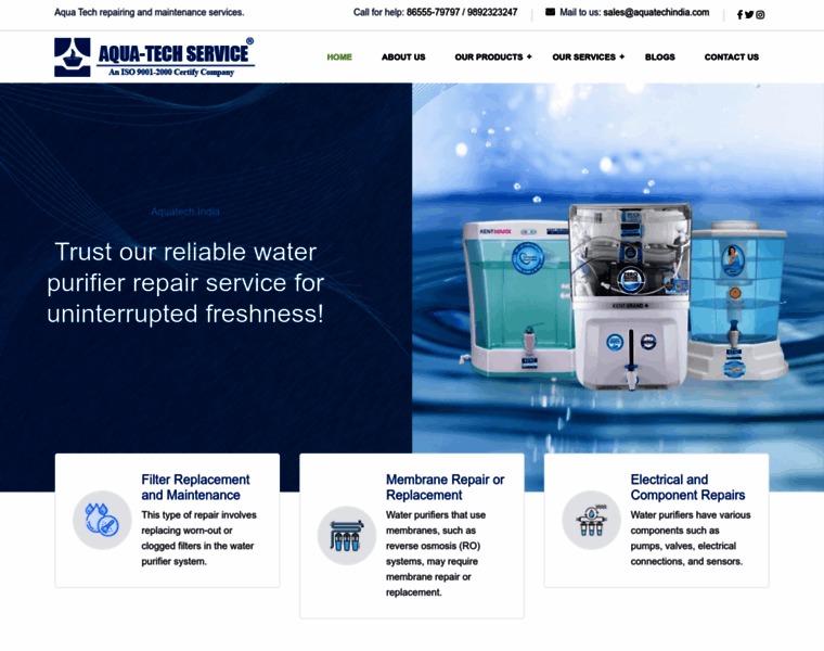 Aquatechindia.com thumbnail