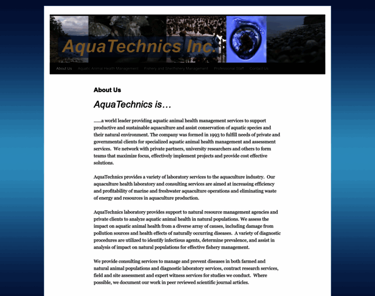 Aquatechnics.com thumbnail