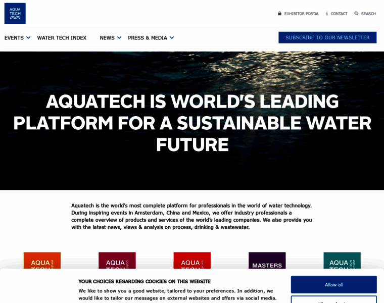 Aquatechtrade.com thumbnail