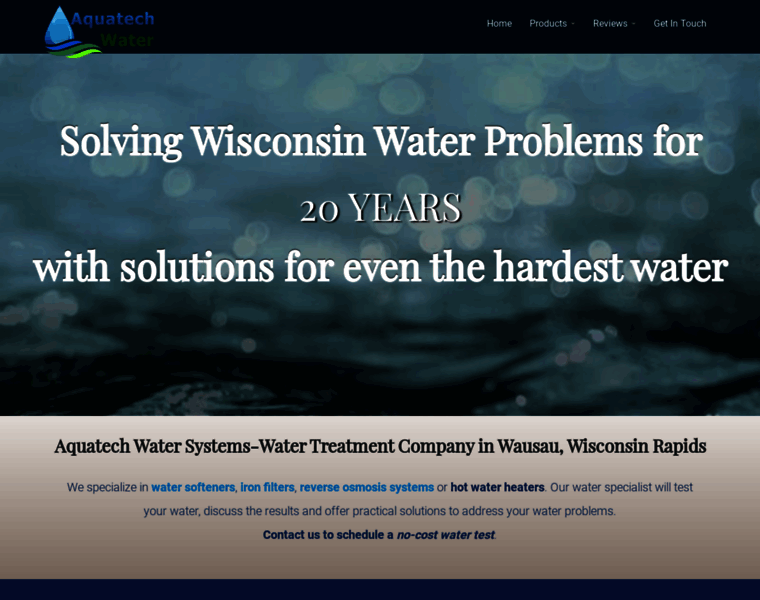 Aquatechwaterllc.com thumbnail