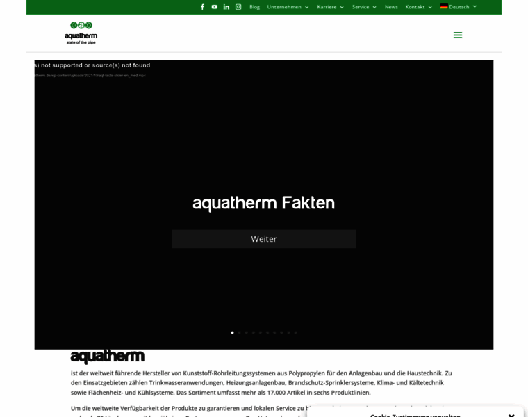 Aquatherm-pipesystems.com thumbnail