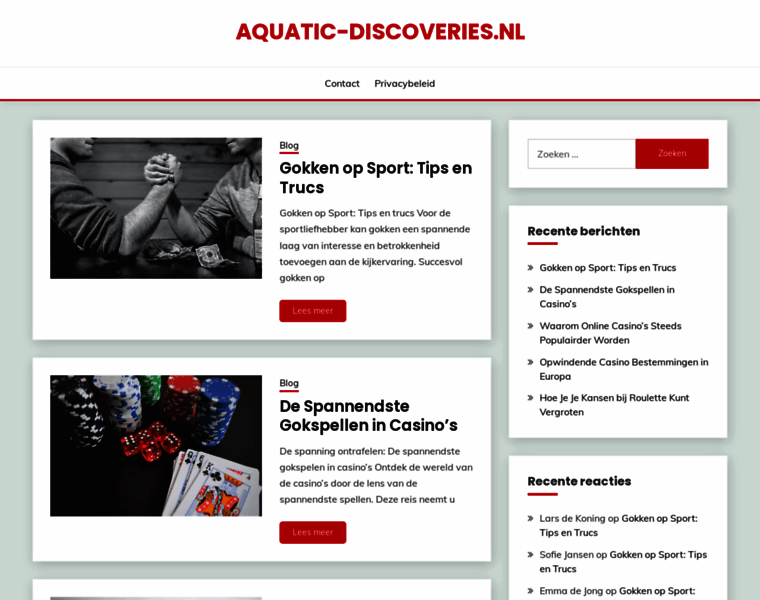 Aquatic-discoveries.nl thumbnail