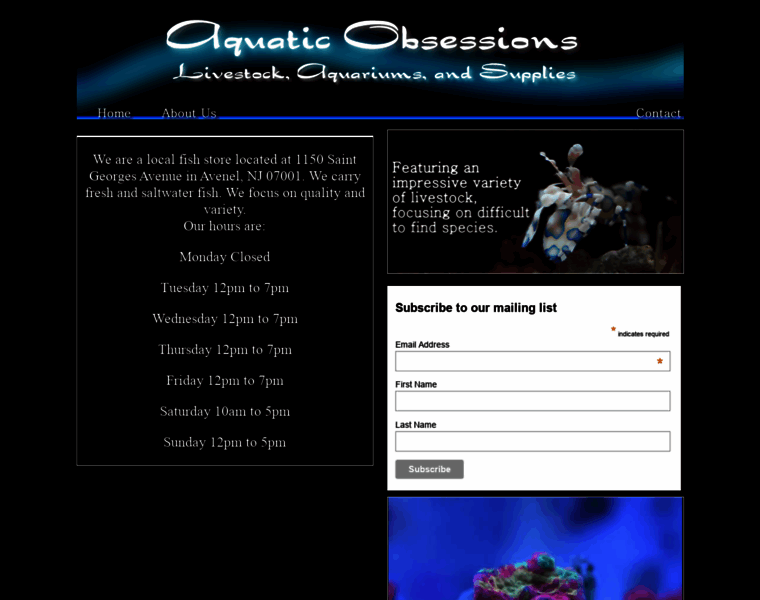 Aquatic-obsessions.com thumbnail