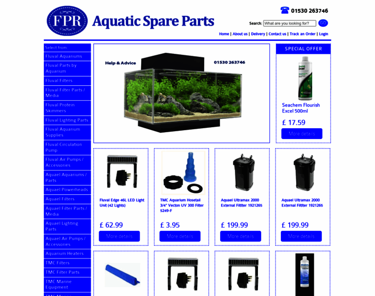 Aquatic-spare-parts.co.uk thumbnail