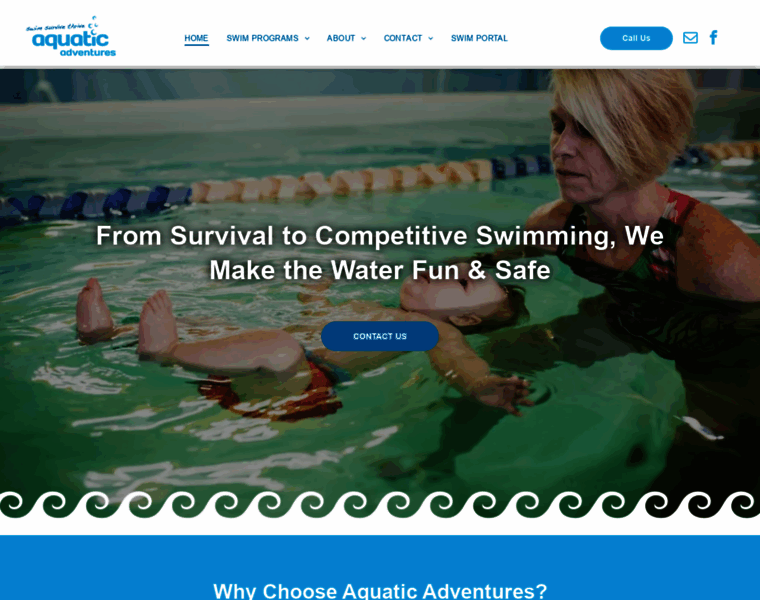 Aquaticadventuresswimschool.com thumbnail
