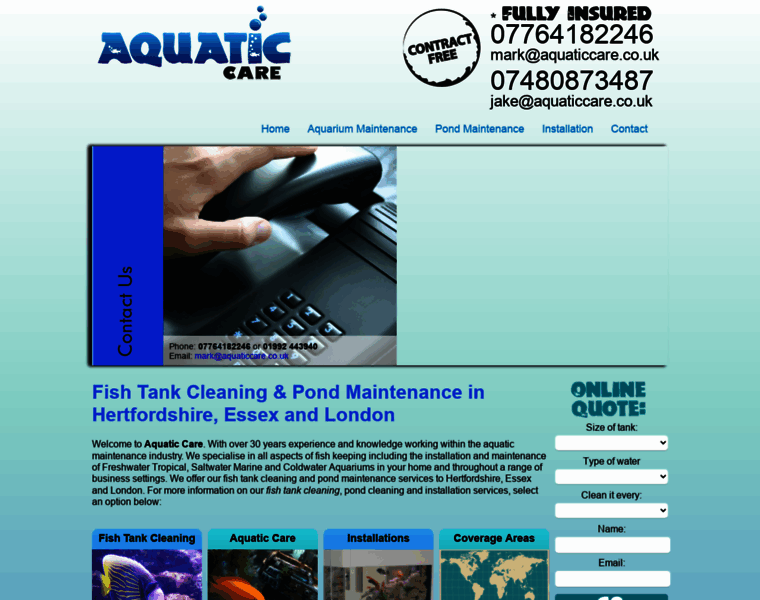 Aquaticcare.co.uk thumbnail