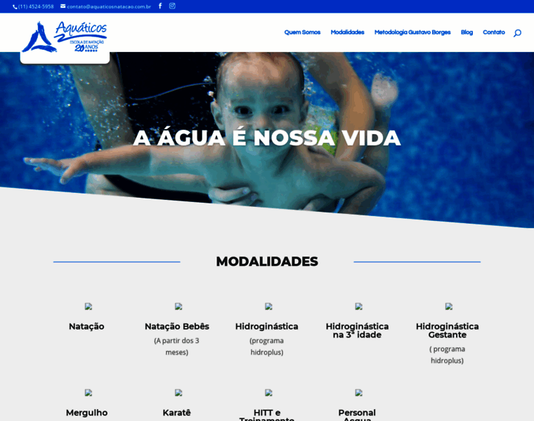 Aquaticosnatacao.com.br thumbnail