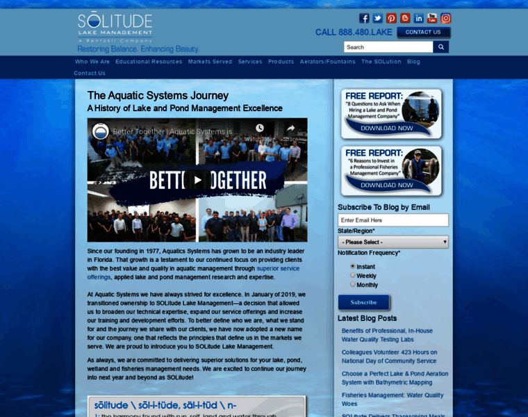 Aquaticsystems.com thumbnail