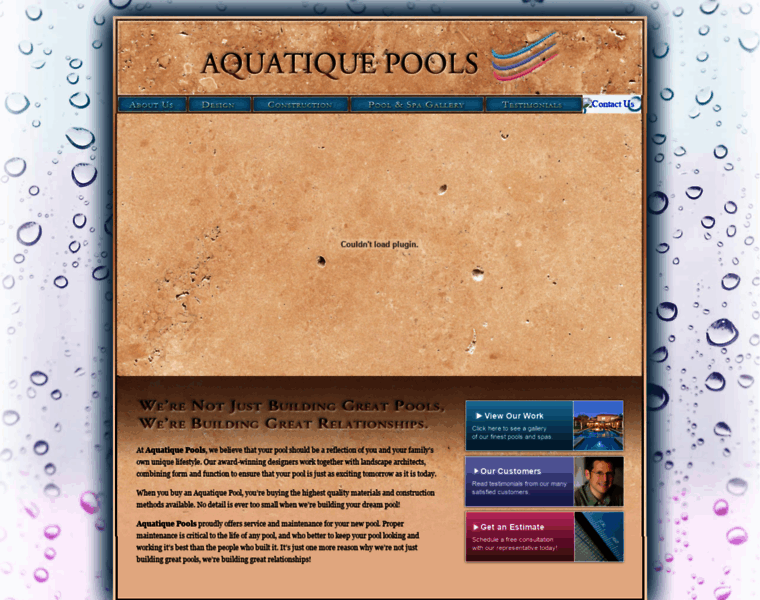 Aquatiquepools.com thumbnail