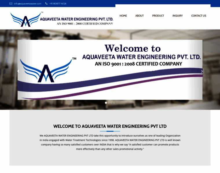 Aquaveetawater.com thumbnail