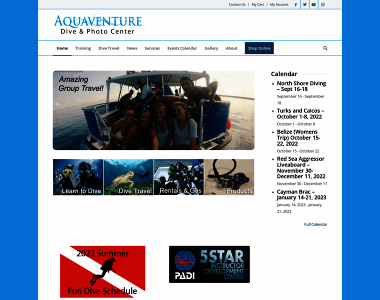 Aquaventurescuba.com thumbnail