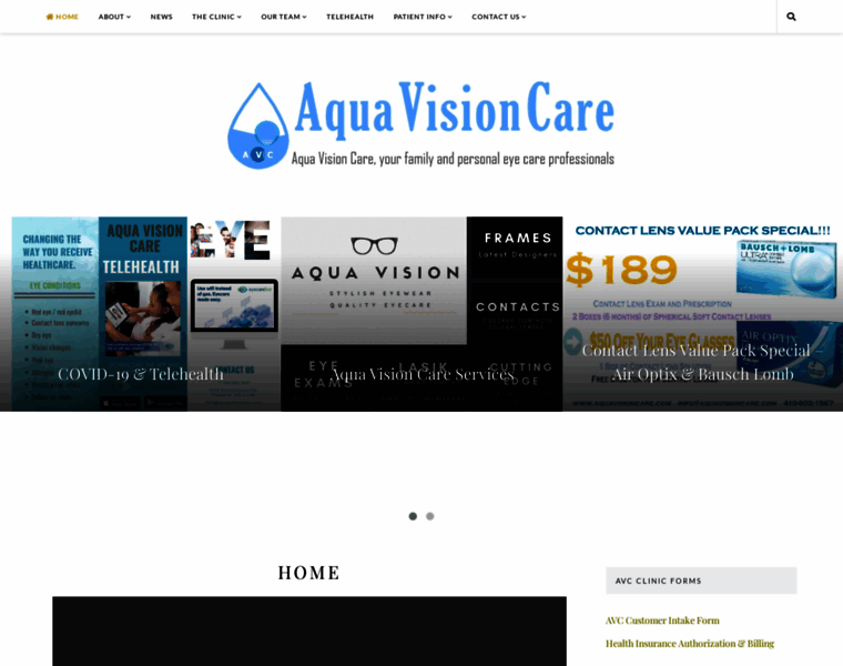 Aquavisioncare.com thumbnail