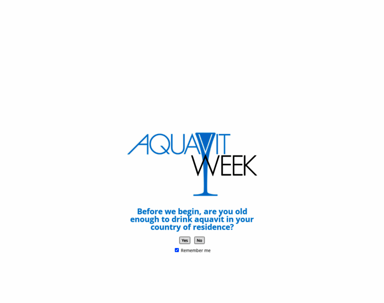 Aquavitweek.com thumbnail