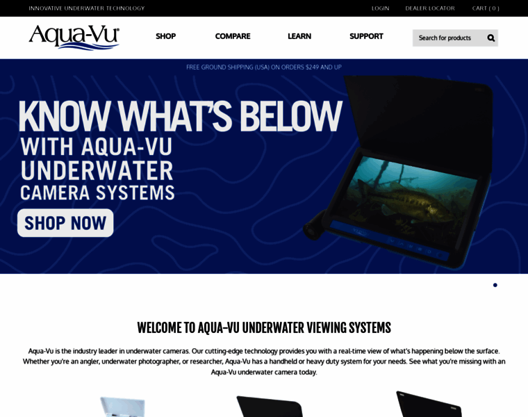 Aquavu.com thumbnail