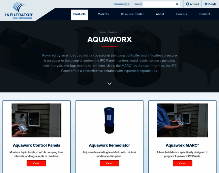 Aquaworx.com thumbnail