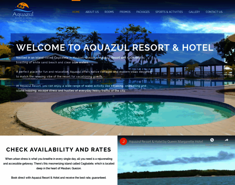 Aquazulresortandhotel.com thumbnail