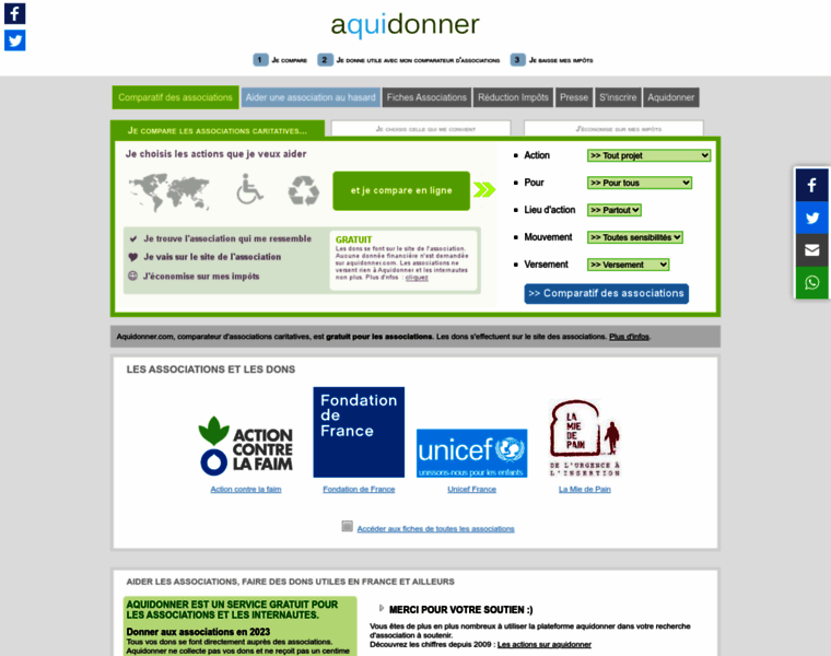 Aquidonner.fr thumbnail