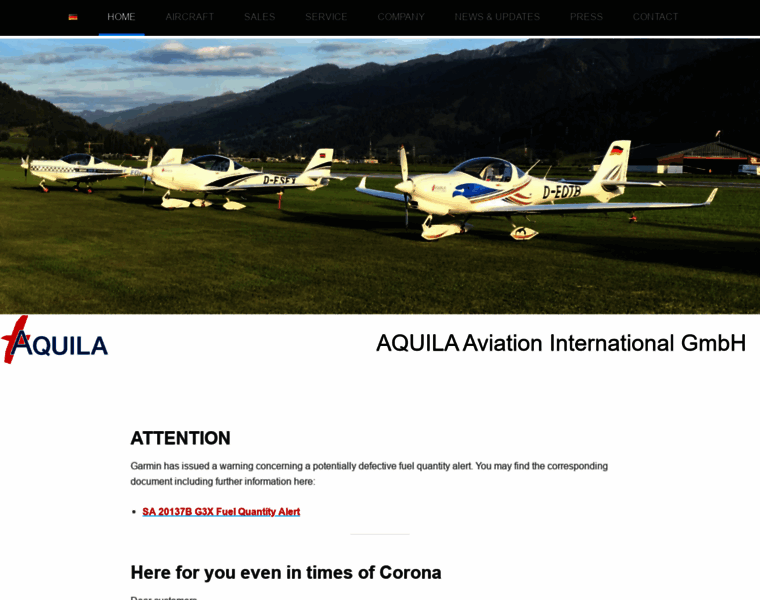 Aquila-aviation.de thumbnail