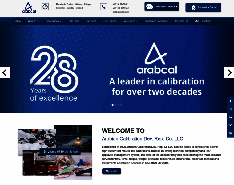 Arabcal.com thumbnail