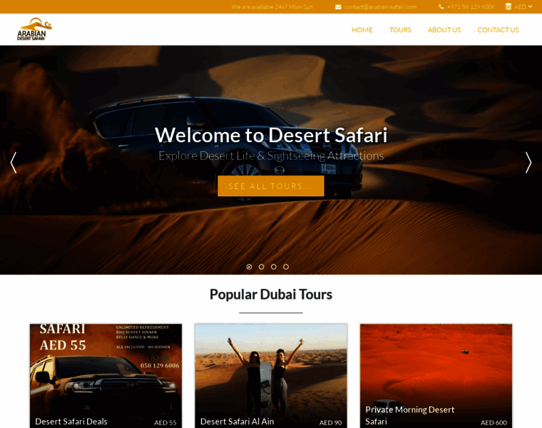 Arabian-safari.com thumbnail