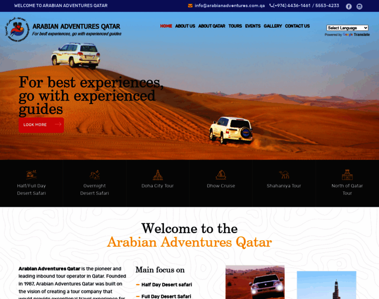 Arabianadventuresqatar.com thumbnail