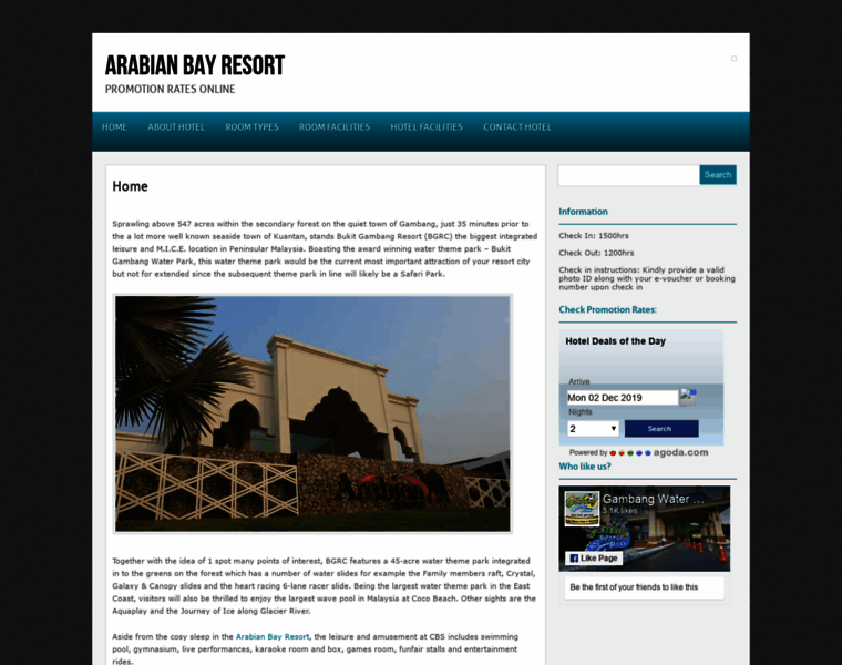 Arabianbay-resort.com thumbnail
