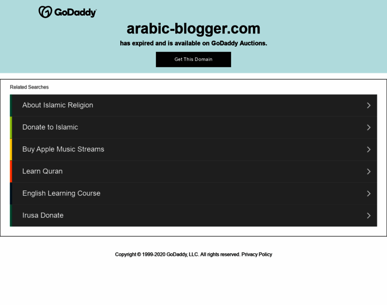 Arabic-blogger.com thumbnail