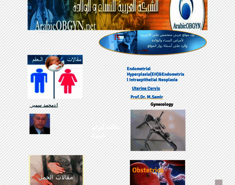 Arabicobgyn.net thumbnail