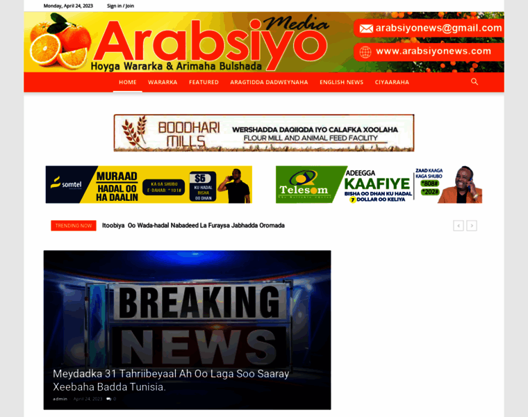 Arabsiyonews.com thumbnail