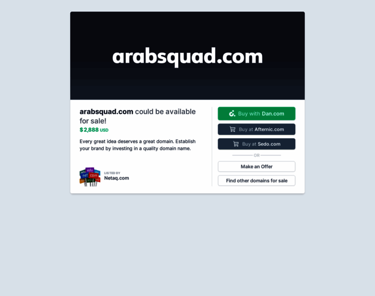Arabsquad.com thumbnail