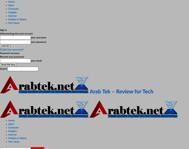 Arabtek.net thumbnail