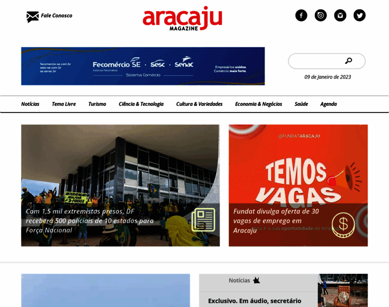 Aracajumagazine.com.br thumbnail