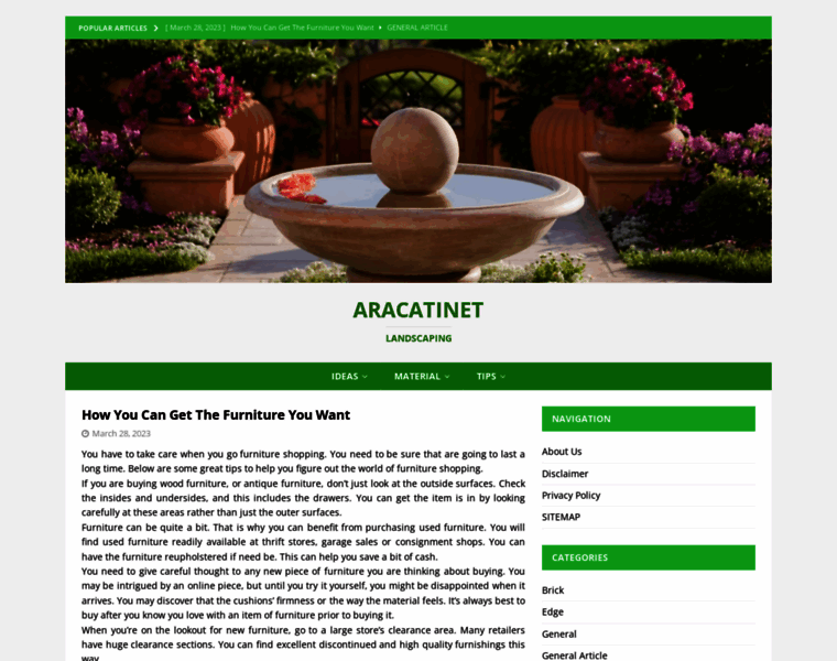 Aracatinet.com thumbnail