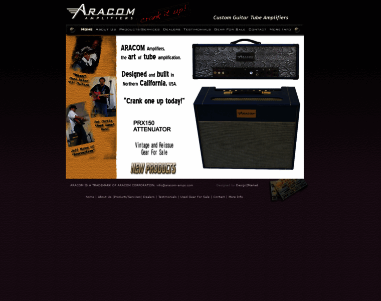 Aracom-amps.com thumbnail