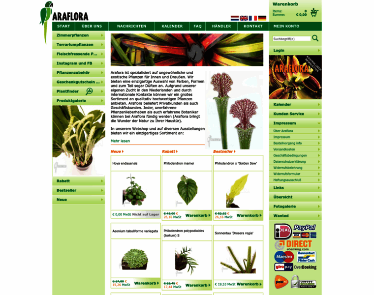 Araflora.de thumbnail