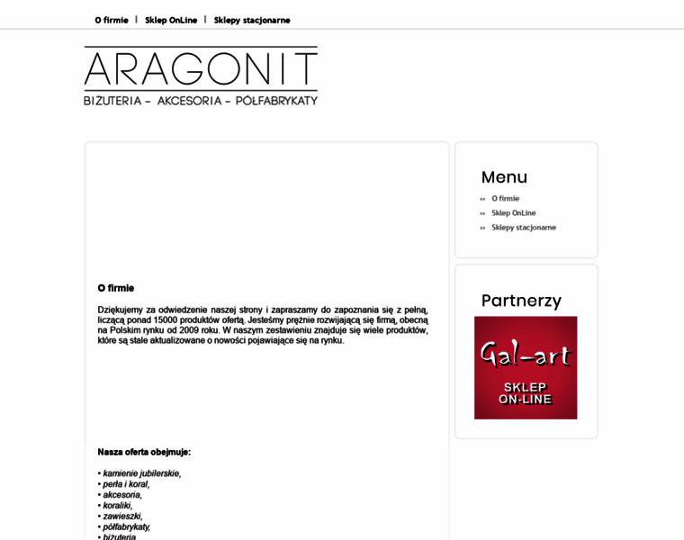 Aragonit.com.pl thumbnail