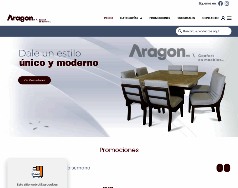 Aragonmuebles.com.mx thumbnail