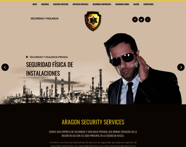 Aragonsecurityservices.com thumbnail