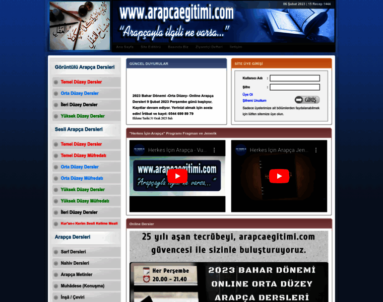 Arapcaegitimi.com thumbnail
