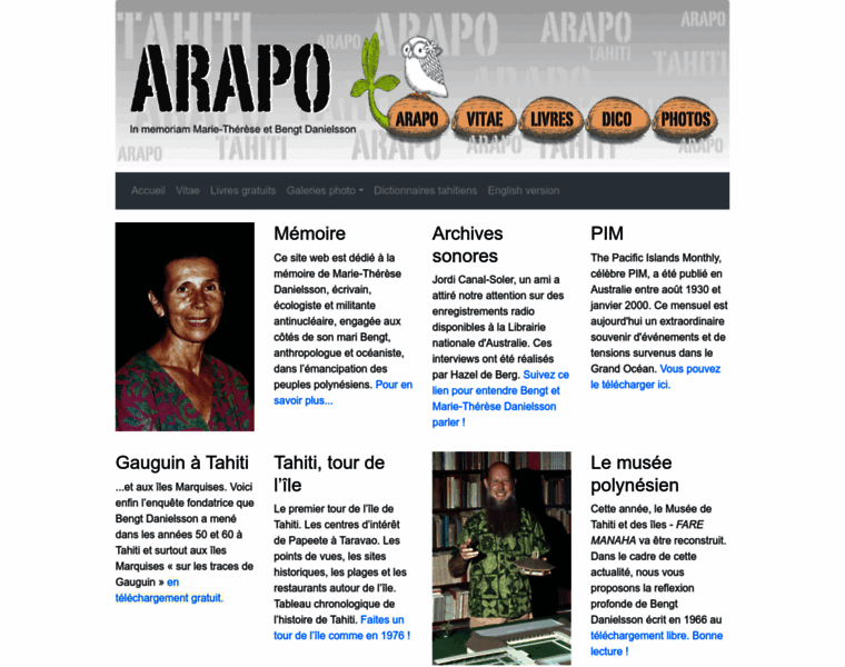 Arapo.org.pf thumbnail